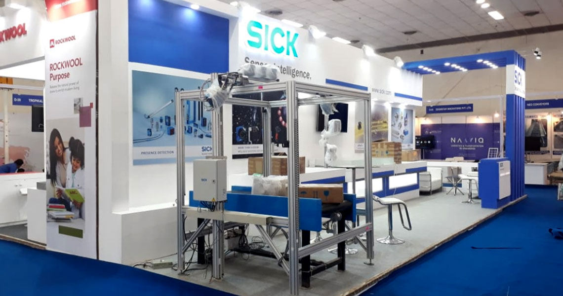 Sick India, India warehousing Expo, New Delhi, 2018