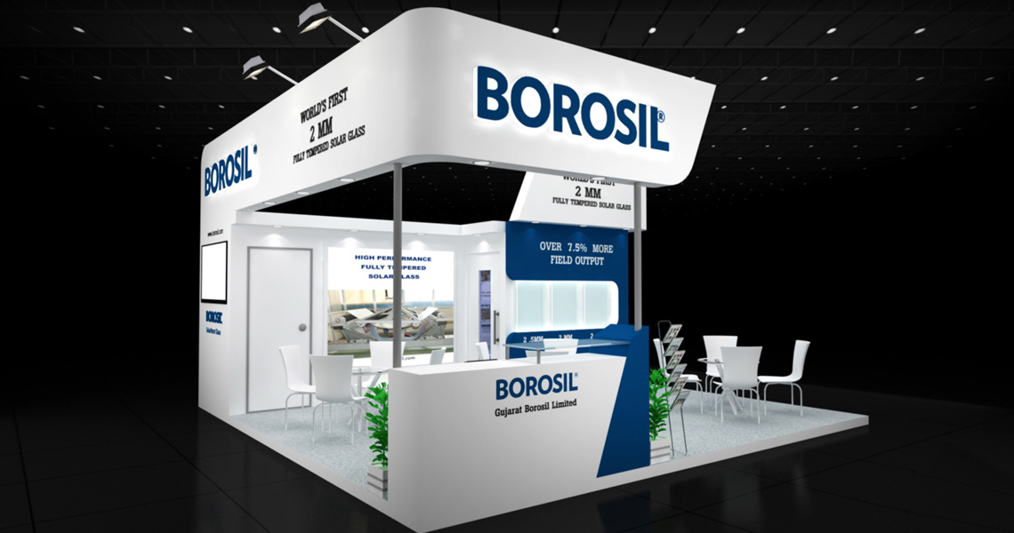 Borosil Glass, Inter Solar India, Banglore, 2018